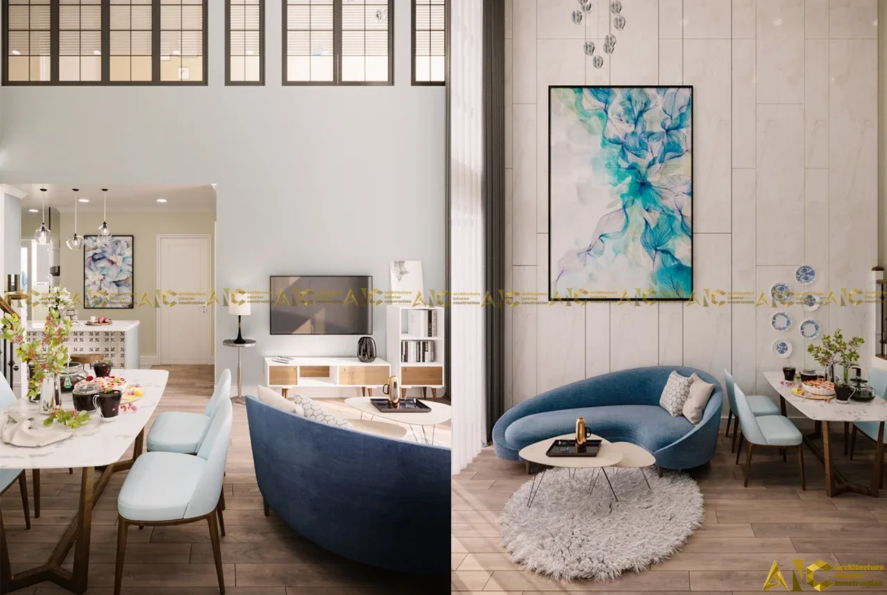 Thiết kế thi công penthouse & căn hộ duplex