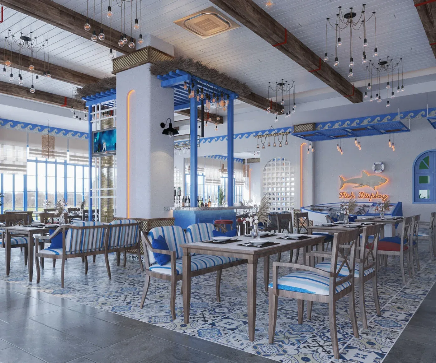 Seafood restaurant design & build