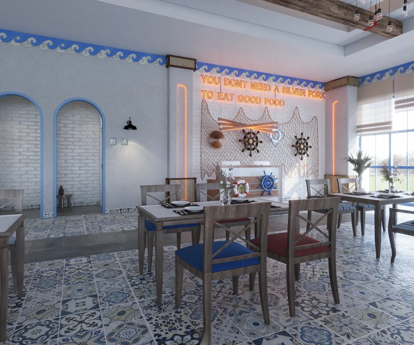 Seafood restaurant design & build