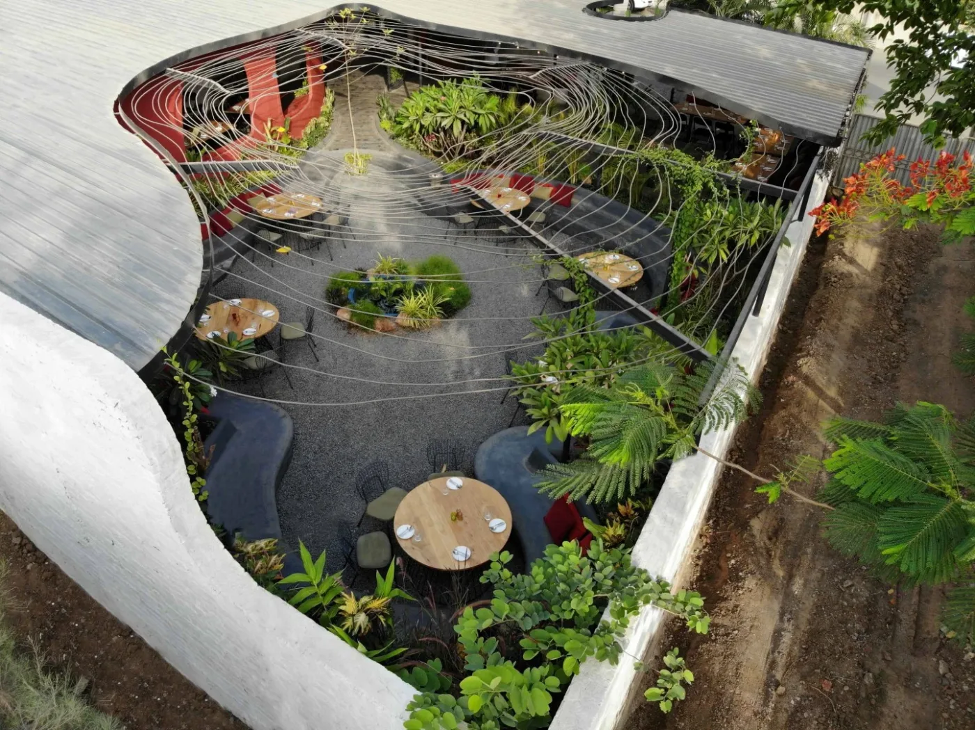 Garden restaurant design & build