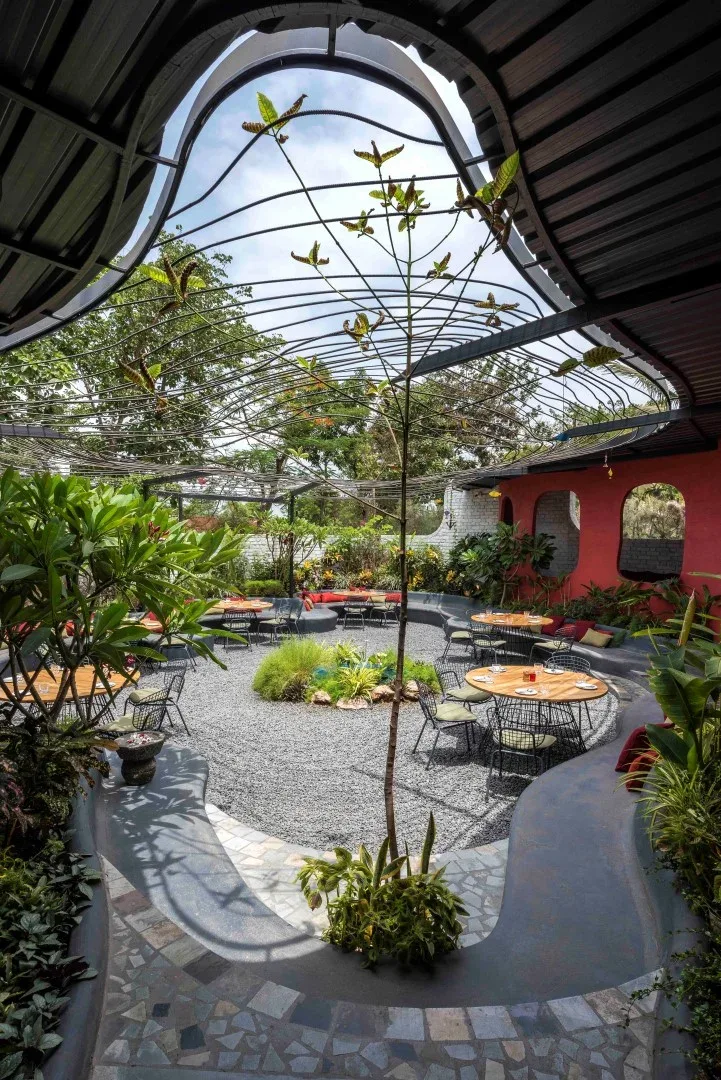 Garden restaurant design & build