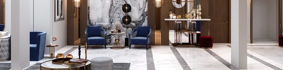 How to choose floor tiles: 6 common types, by room