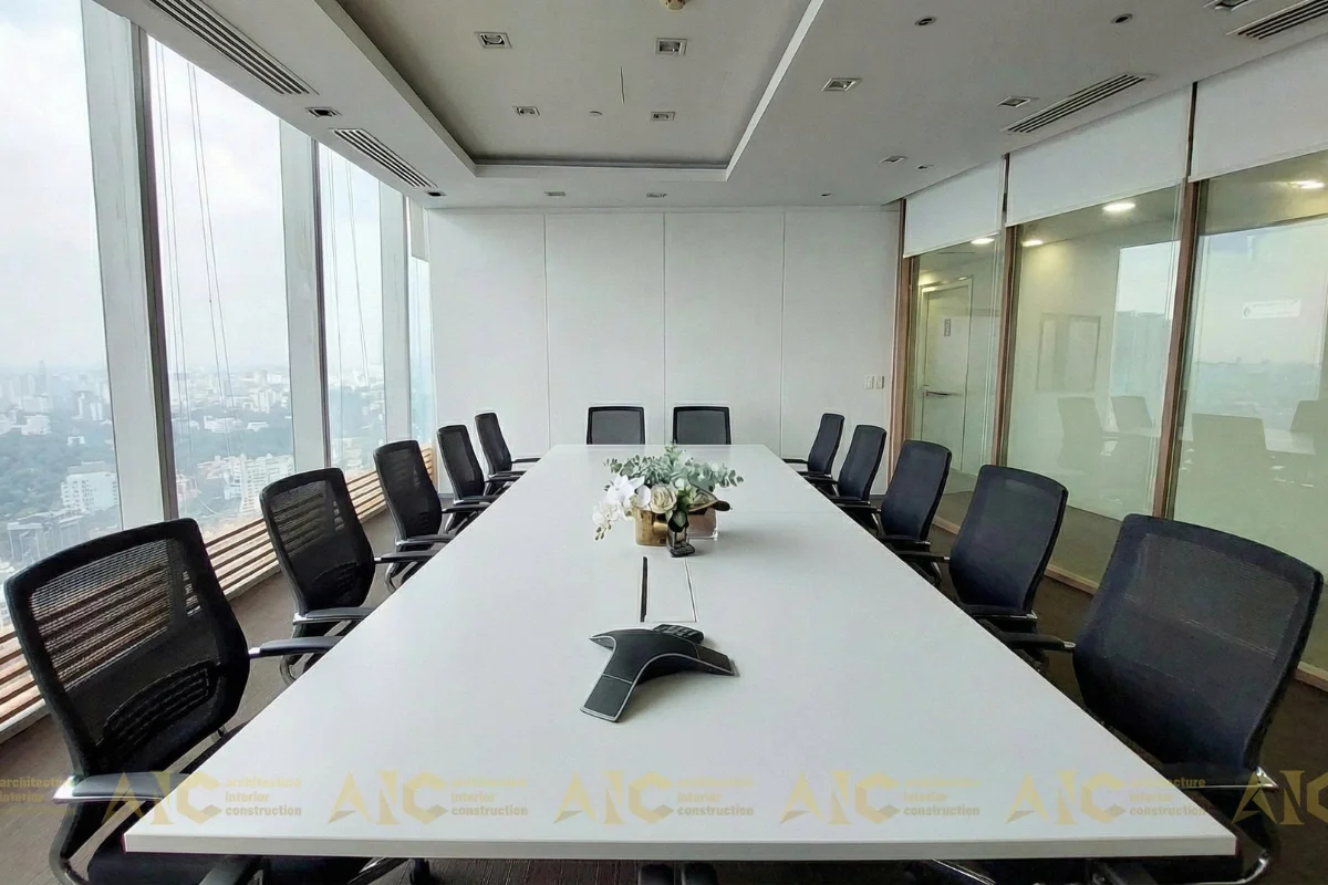 Phòng họp cao tầng chuẩn hạng A do AIC thi công