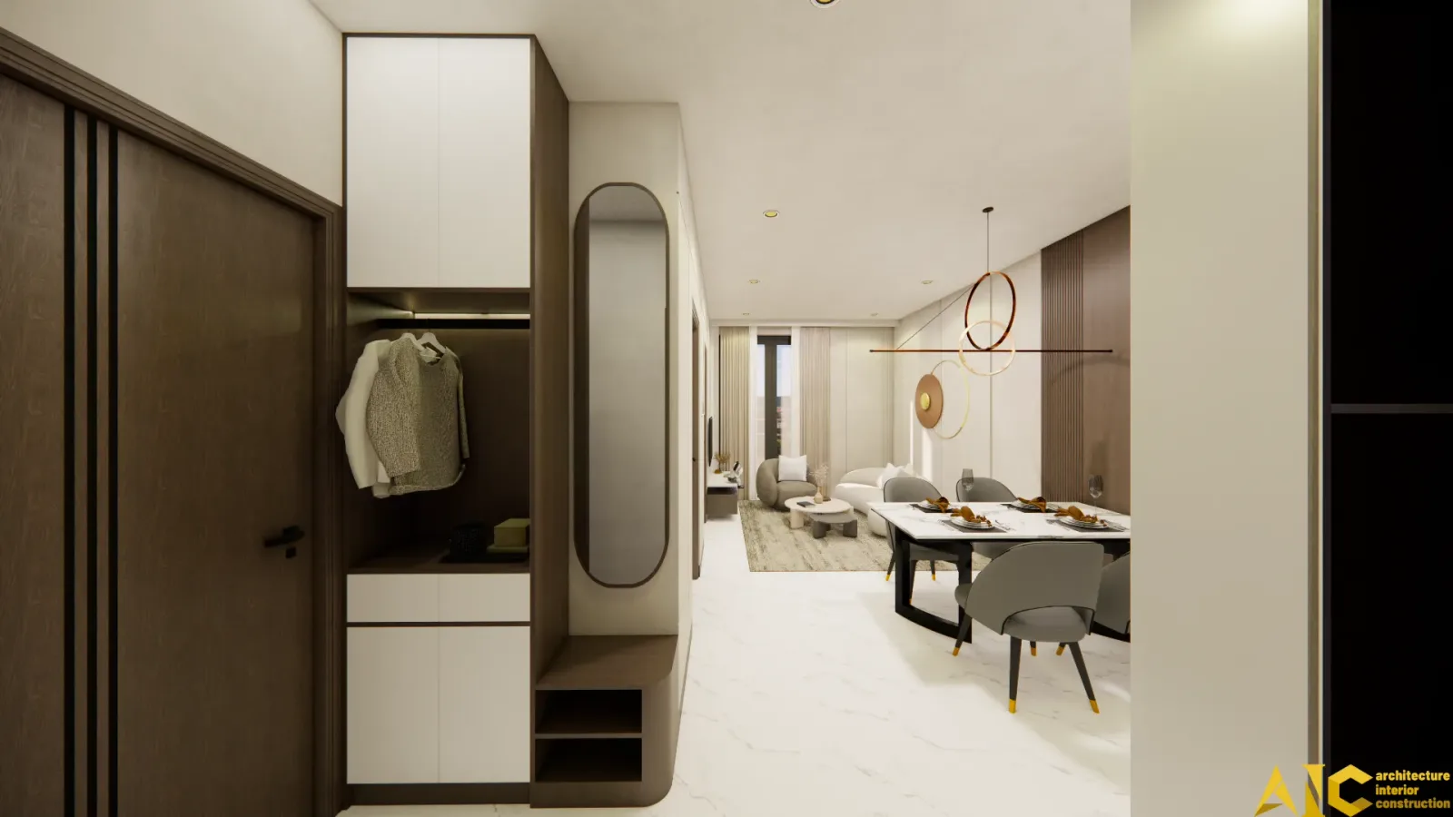 Căn hộ 1 phòng ngủ — Dự án DHA — ảnh 2