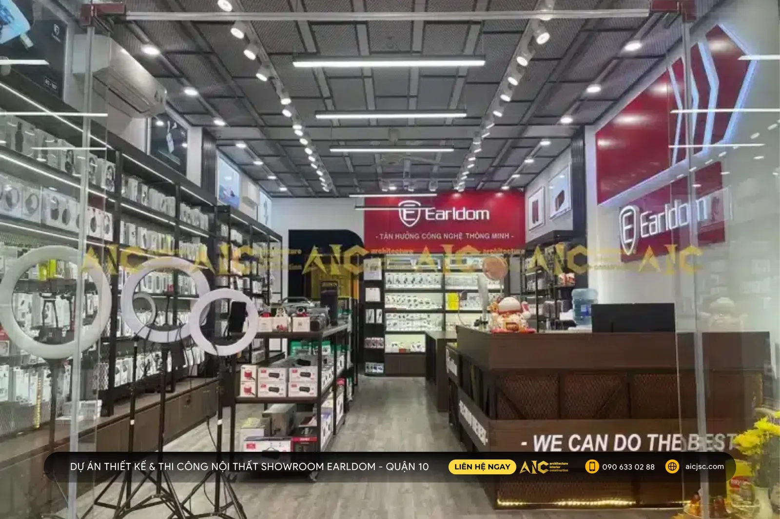 Thiết kế thi công showroom điện tử Earldom — ảnh 4