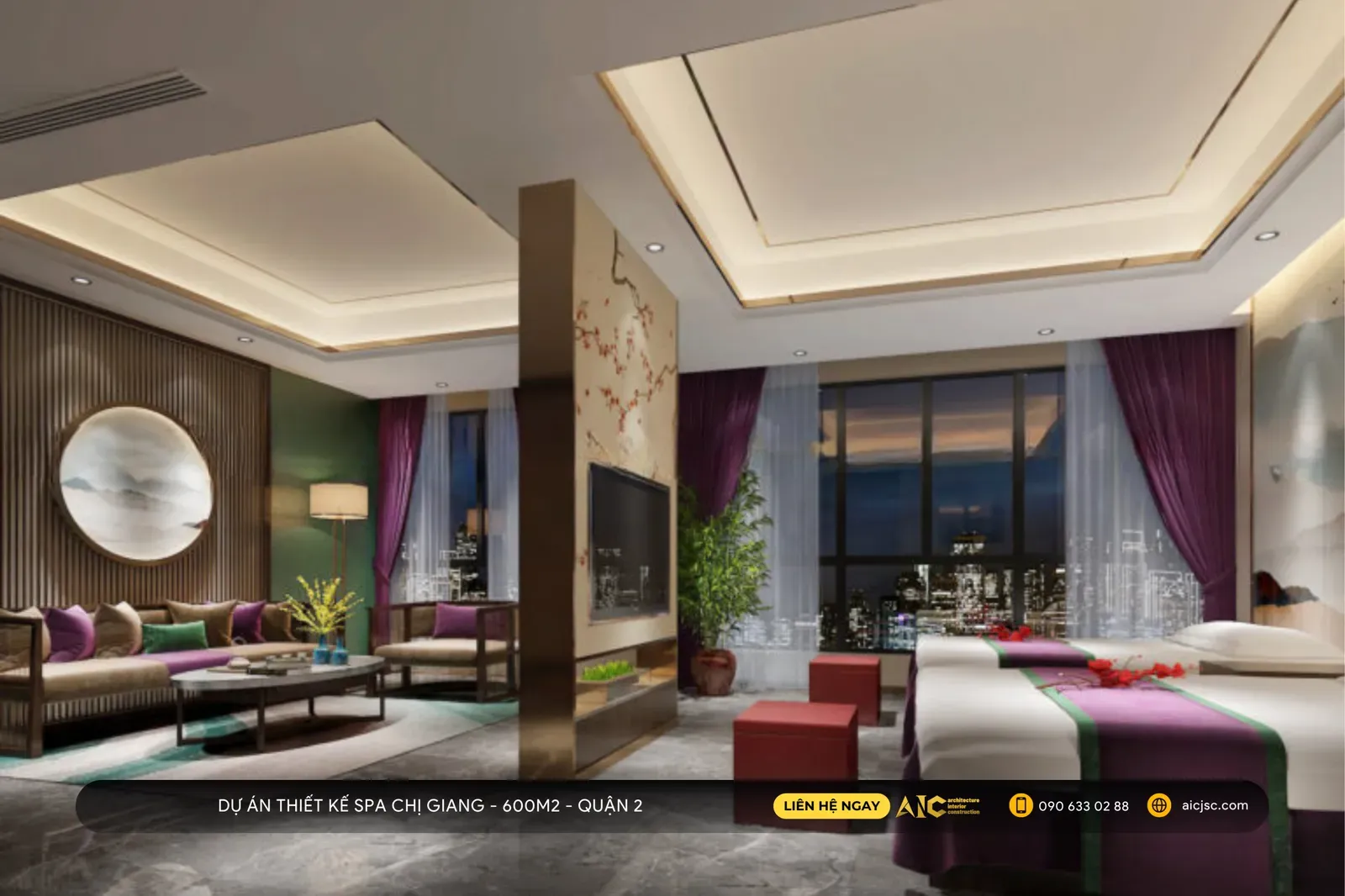 Thiết kế nội thất spa cao cấp Quận 2 — ảnh 1