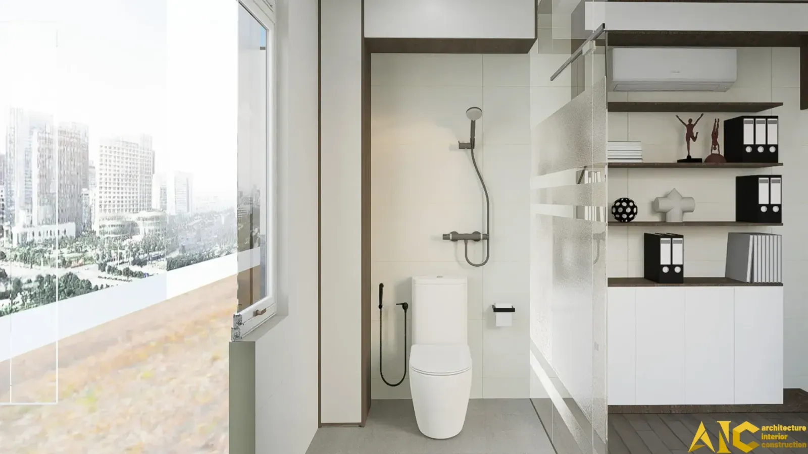 Thiết kế & Thi công Văn phòng ALB Chi nhánh 2 — phối cảnh thiết kế 3D 5