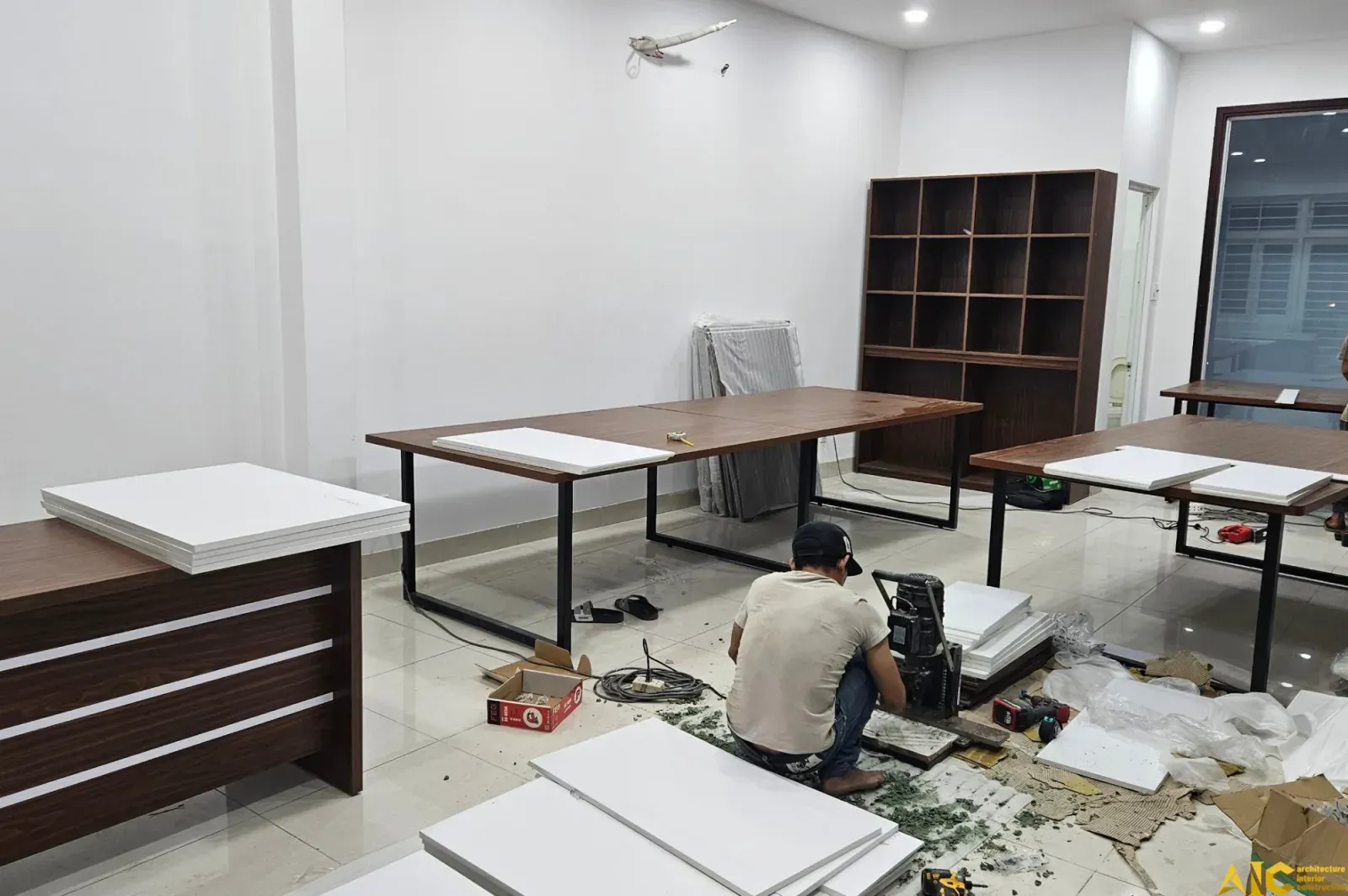 Thiết Kế & Thi Công Nội Thất Văn Phòng Bê Tông Rạch Chiếc — ảnh 5