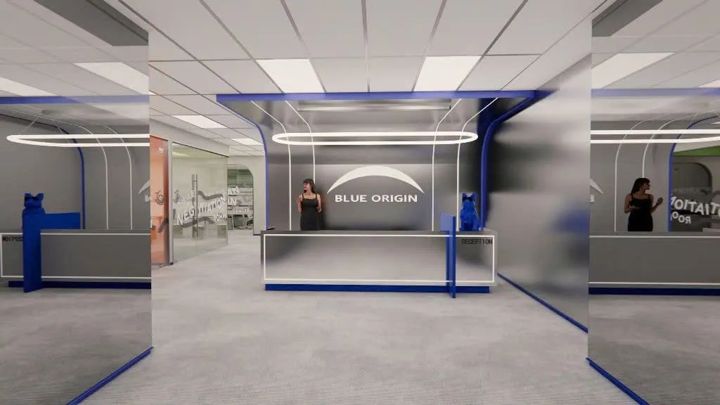 Thiết kế thi công văn phòng Blue Origin — UOA Tower