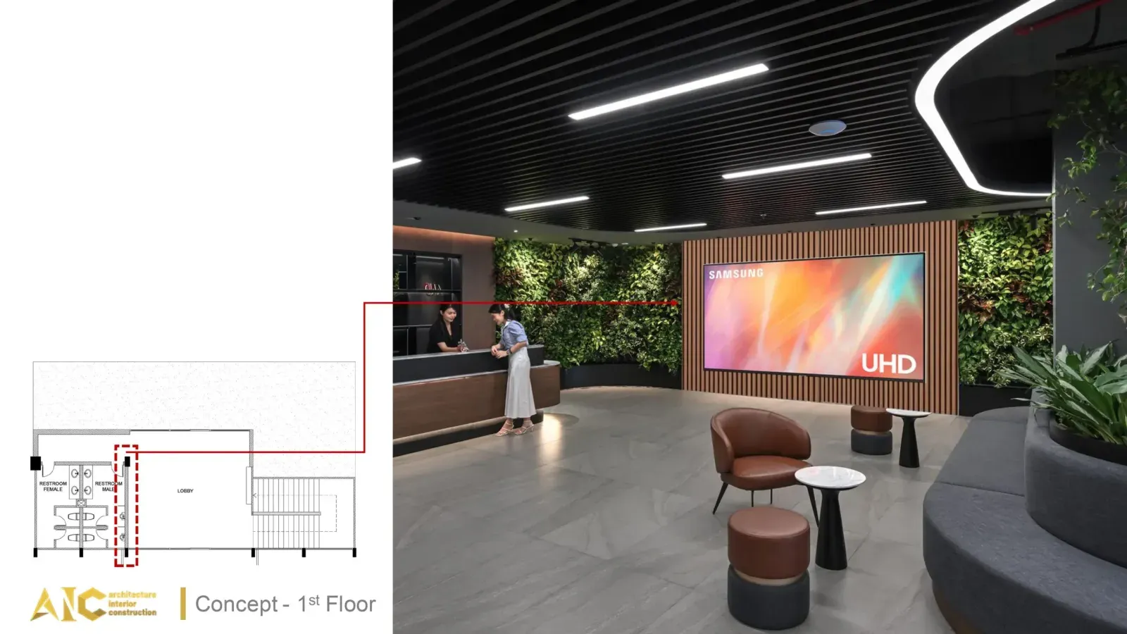 Thiết Kế & Thi Công Văn Phòng POSCO Việt Nam — ảnh 4