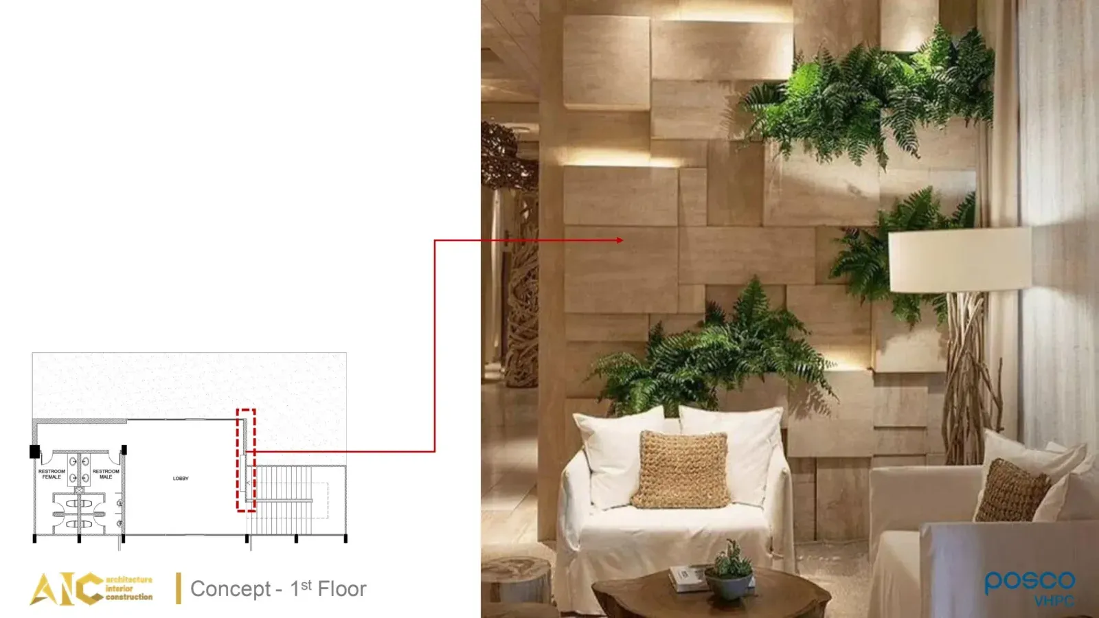 Thiết Kế & Thi Công Văn Phòng POSCO Việt Nam — ảnh 1